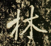 “林”行書