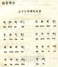 藏語字母