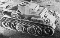 試驗期間的Ausf C型坦克