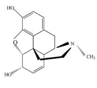 硫酸嗎啡片結構式