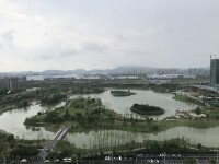 仙林湖全景圖