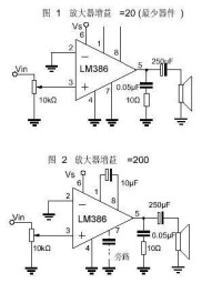 LM386典型應用電路