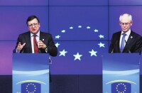 歐盟首腦巴羅佐和范龍佩
