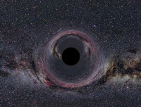 引力強大的黑洞。