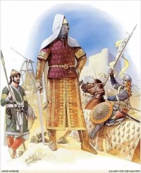 薩拉丁為阿尤布王朝建立了一支以騎兵為主的軍隊