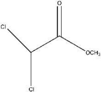 二氯乙酸甲酯的分子結構