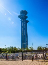 北京奧林匹克森林公園 瞭望塔 觀光塔 釘子塔