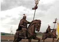 歐洲人描繪的土爾扈特騎手
