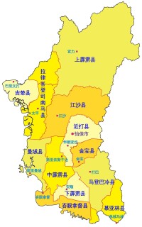 霹靂州行政區劃