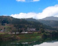 中土觀音寺遠眺