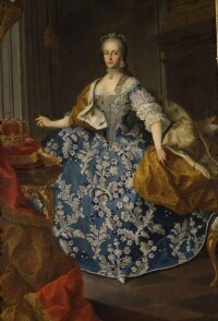 第二任妻子，1765年畫像