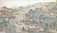 清《克複武昌省城圖》，現藏於台北故宮博物院
