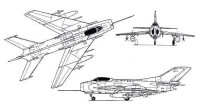 殲-6三線圖