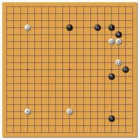 第2期小棋聖戰加藤正夫（黑）vs武宮正樹