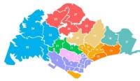 新加坡2015選區劃分圖