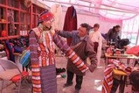 申扎縣巴扎服飾文化