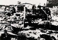 1939年，八路軍115師在山東梁山泊地區戰鬥