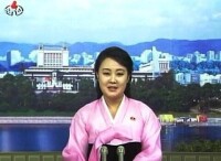 朝鮮新任年輕女主播