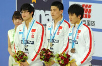 郝運2011年（短池）游泳世界盃北京站奪冠