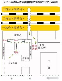 南陽火車站平面圖