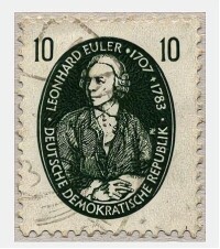 德國郵票上的歐拉