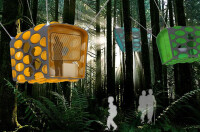 “森林精靈”樹屋設計