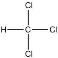 三氯甲烷結構式
