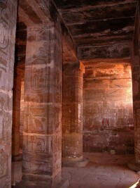 努比亞的阿馬達神廟內部