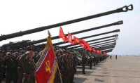 朝鮮人民軍軍種聯合打擊示威