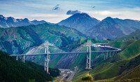 果子溝大橋全景