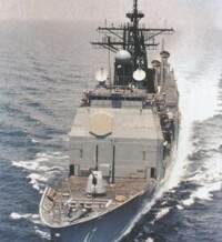 美國“提康德羅加級”導彈巡洋艦