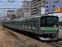 橫濱線的205系列車