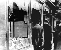 “水晶之夜”中遭到破壞和洗劫的猶太商店