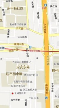 杭州市中山北路西湖大道