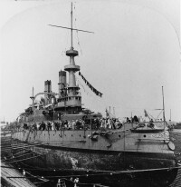 美國早期的“羅阿諾克”級鐵甲艦