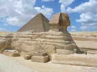 埃及文明的象徵：獅身人面像及胡夫金字塔