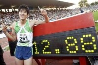 劉翔12秒88打破世界紀錄
