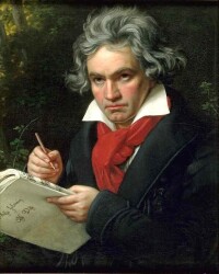 著名鋼琴家貝多芬
