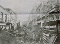 1906年瓦爾帕萊索地震後景像