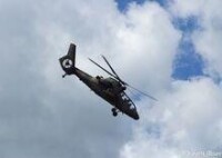 2012年8月富士総合火力演習的OH-1