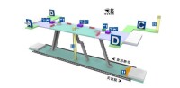 清源路站站內立體圖