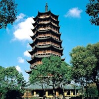 江蘇蘇州報恩寺塔--南宋遺物。