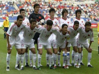 參加韓日世界盃決賽階段的比賽