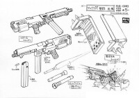 90mm機槍；光束軍刀；手持釘盾