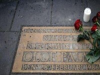 奧洛夫·帕爾梅遇刺地點紀念標牌
