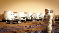 火星移民營區想象圖