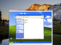 在 Windows Vista 桌面上運行 Virtual PC