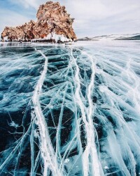 俄羅斯攝影師Kristina Makeeva拍攝的貝加爾湖