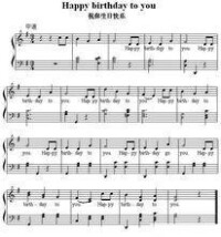 祝你生日快樂[帕蒂·希爾、米爾德里德·希爾創作歌曲]