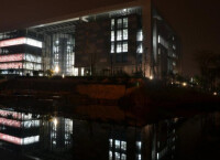 江蘇大學圖書館夜景